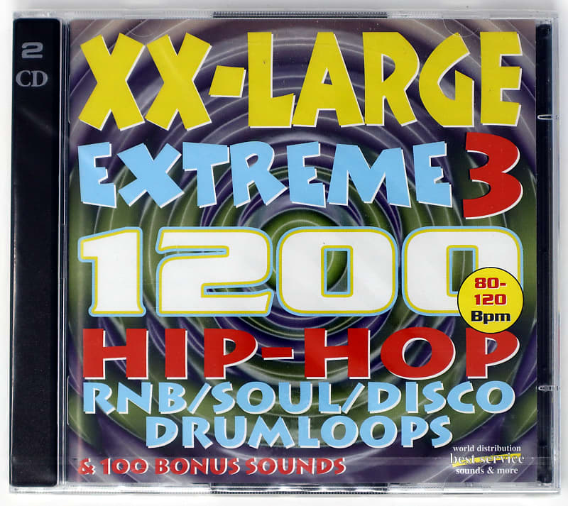 Best Service XX-Large Extreme 3 Hip-Hop Roland Format Sample | Reverb