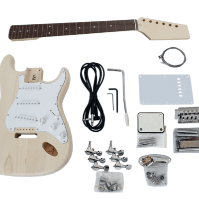 Strat Style Electric Guitar DIY Kit by Budreau Guitars image 1
