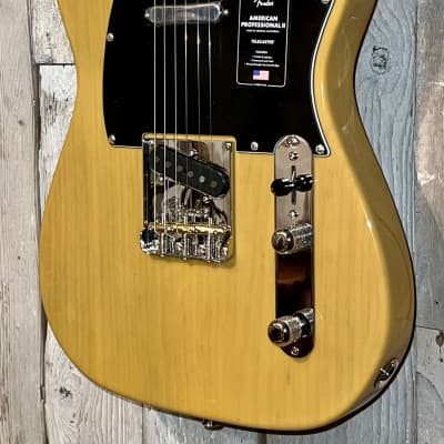 Fender American Professional II Telecaster with Maple Fretboard , Butterscotch Blonde Support Brick & Mortar Music Shops , Ships Ultra Fast ! image 5