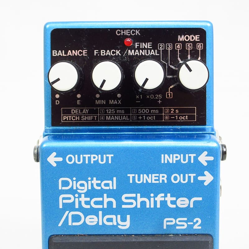 Boss PS-2 Pitch Shifter/Delay | Reverb