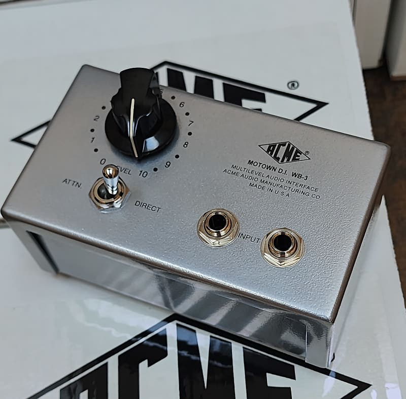 Acme Audio Motown DI w/ Vintage Triad A-12J Transformer 2024