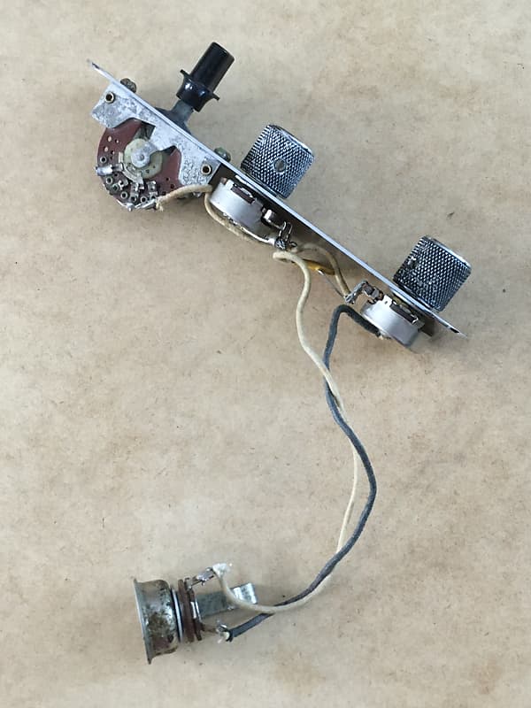 Vintage Lefty 1966 Fender Telecaster Relic Tele Wiring | Reverb