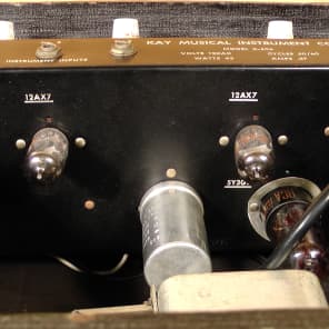 Kay 504 W/Tremolo, 1950's  Vintage Tube Amp Made in USA image 10