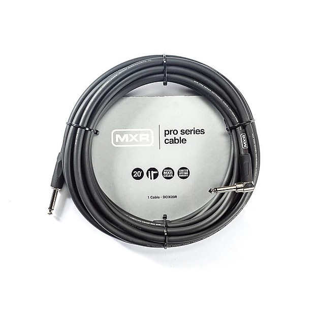 MXR Pro Series 20’ Right Angle Instrument Cable Bild 1