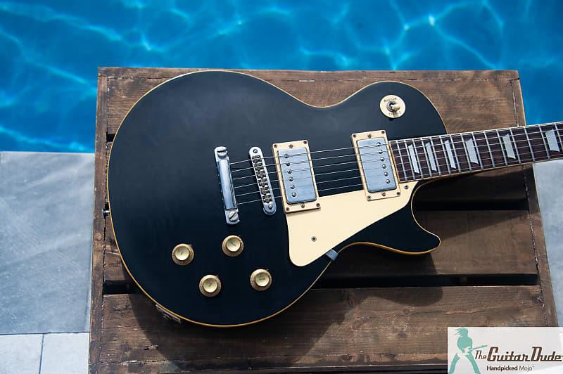 1978 Greco EG700 Single Cut Standard - Ebony - Made In Japan (EG-700)