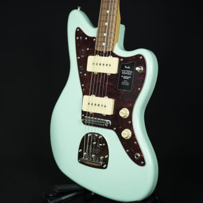 Immagine Fender '60s Vintera Jazzmaster Pau Ferro Fingerboard Surf Green (MX22057873) - 5