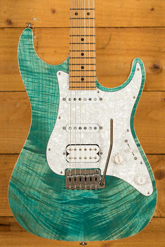 Suhr Standard Plus Bahama Blue Maple