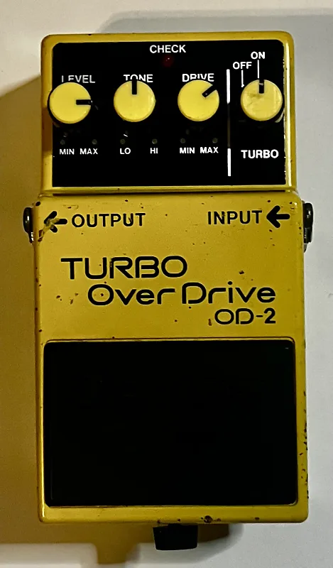 ギター BOSS TURBO Over Drive OD-2 Boss OD-2 Turbo Overdrive | Reverb