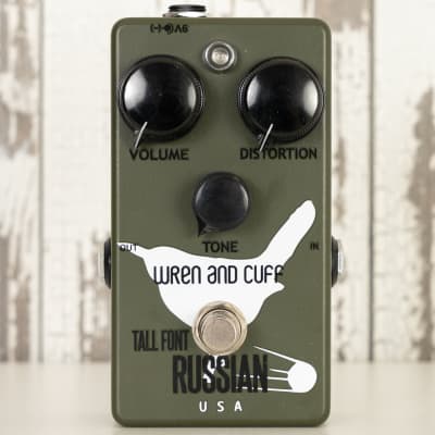 Wren and Cuff Tall Font Russian Fuzz | Reverb