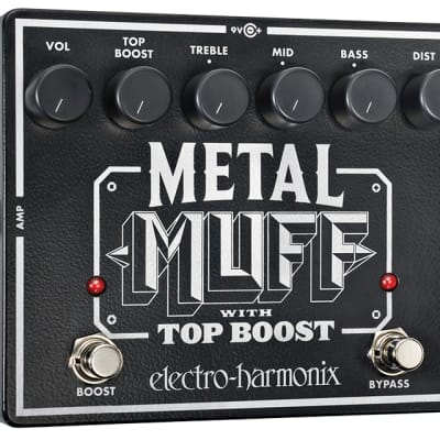 Electro-Harmonix Metal Muff Distortion with Top Boost | Reverb