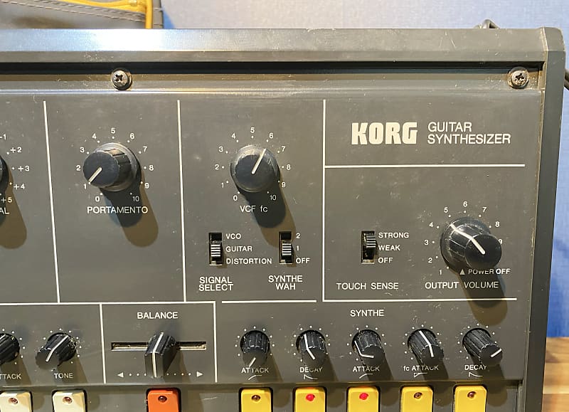 KORG X-911 Guitar Synthesizer Synth Vintage Amazing Tone