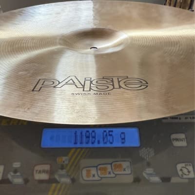 Paiste Formula 602 - 18" Paper Thin Crash - 1199,05g - SN 12008456 image 4