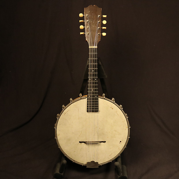 1920's? Vintage Weymann Model 40 Banjo Mandolin - w/ OHS Case | Reverb