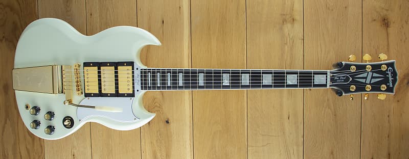 Epiphone エピフォン SG 白 Inspired by Gibson Epiphone Inspired by Gibson Custom Shop 1963 Les Paul SG