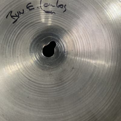Zildjian Bun E. Carlos, Cheap Trick, 20" Vintage A Medium Ride Cymbal, Brilliant, Signed! (#9) 1960s - Brilliant image 4