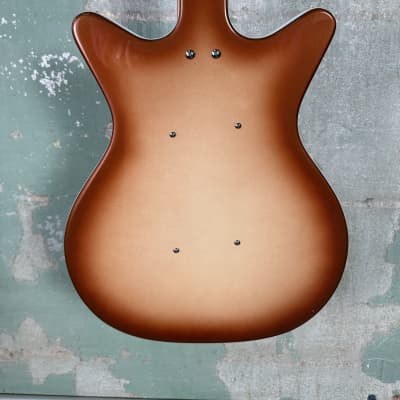 Danelectro 59DC Long Scale Bass - Copper Burst image 10
