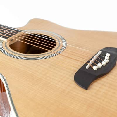 Oscar Schmidt OA10CE Mini Auditorium Acoustic-Electric Guitar