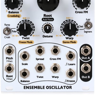 鍵盤楽器 4ms Ensemble Oscillator (White) 4ms Ensemble Oscillator (EO)— Clockface Modular