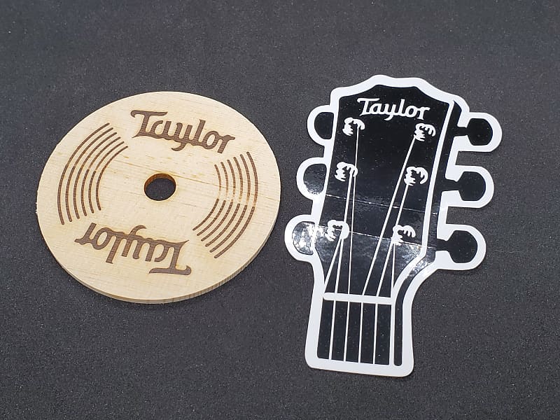 Taylor Guitars Soundhole Coaster + Sticker