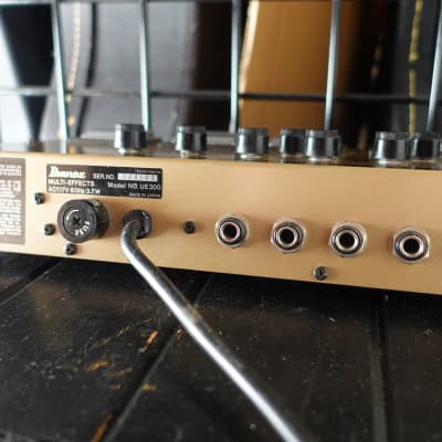 Ibanez UE-300 Multi-Effect 1980 - 1984 - Gold (CP9 Compressor + TS9 Tube Screamer + CS9 Chorus) image 2