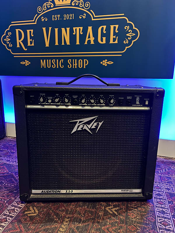 Peavey Audition 110 25-Watt 1x10" Guitar Combo 1990s - Black image 1