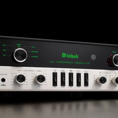 McINTOSH C22 MkV - 2 Channel Vacuum Tube Preamplifier - NEW! image 10