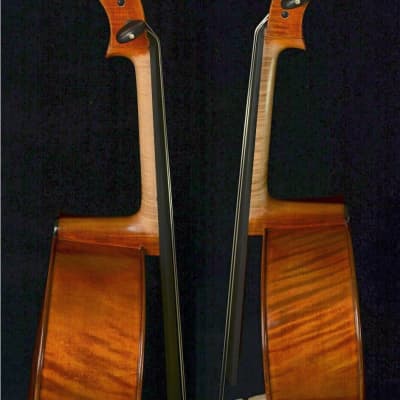 Stradivari 1712 Davidov Cello Master Wang's Own Work 200-y old Spruce No. W21 image 4