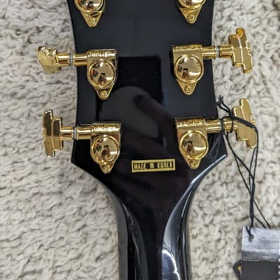D'ANGELICO Excel DH 6 String Grey Black Finish electric guitar #DAEDHGRBGT #4 image 6