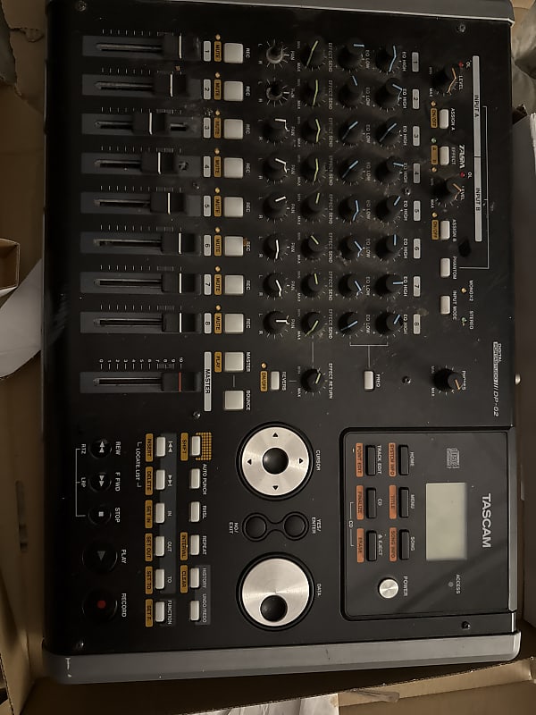 TASCAM DP-02 Digital Portastudio 8-Track Recorder | Reverb