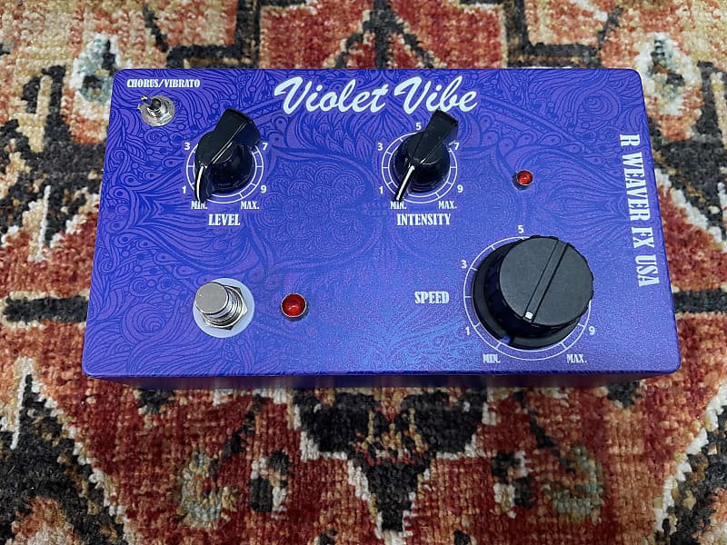 R Weaver FX Violet Vibe - Violet Paisley | Reverb