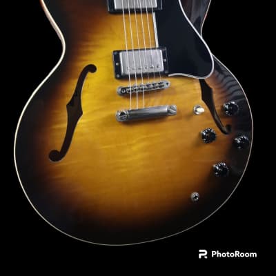 2002 Gibson ES-335 Dot Sunburst Nashville Made ES335 Semi Hollow Guitar image 10