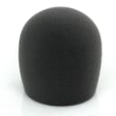 Shure A58WS-BLK Foam Windscreen for All Shure Ball Type Microphones - Black