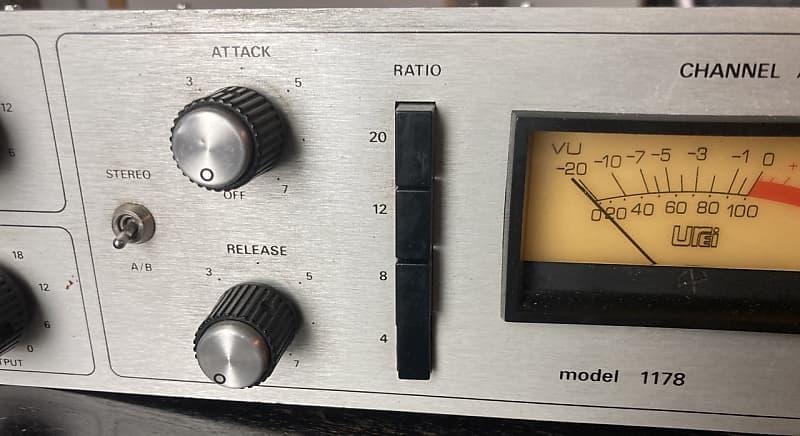 【貴重】UREI 1178 デュアルピークリミッター Urei 1178 Stereo Dual Peak Limiter Vintage Rare– Retro Gear Shop