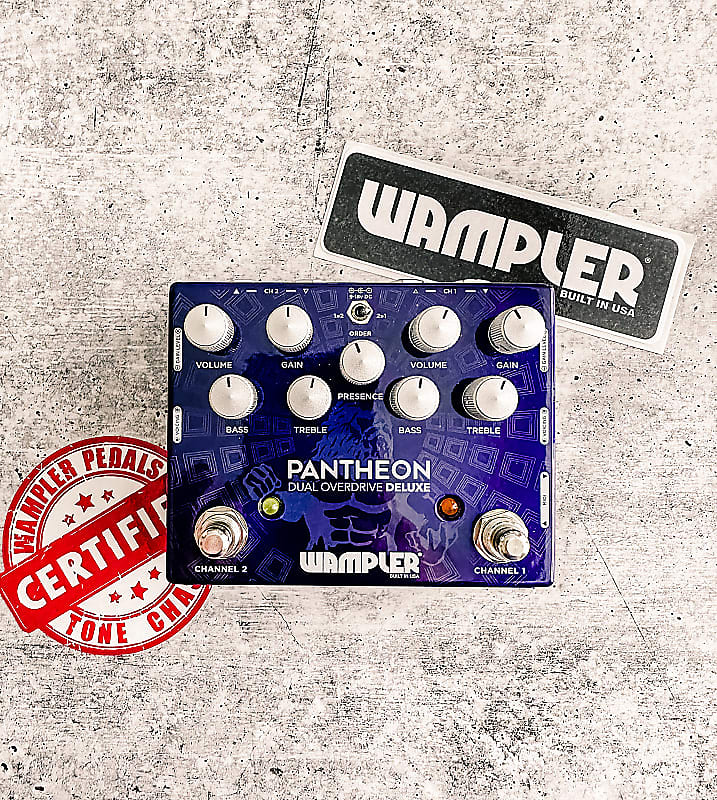 Wampler Pantheon Dual Overdrive Deluxe | Reverb