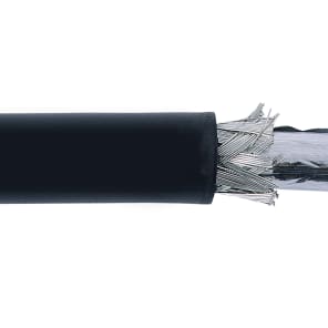 West Penn HD825-BK-1000 Miniature HD-SDI Coax Cable. Black 1000FT Spool image 2