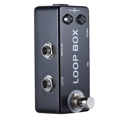 MOSKY Loop Box Mini Guitar Effect Pedal True Bypass Looper Route Selection image 4