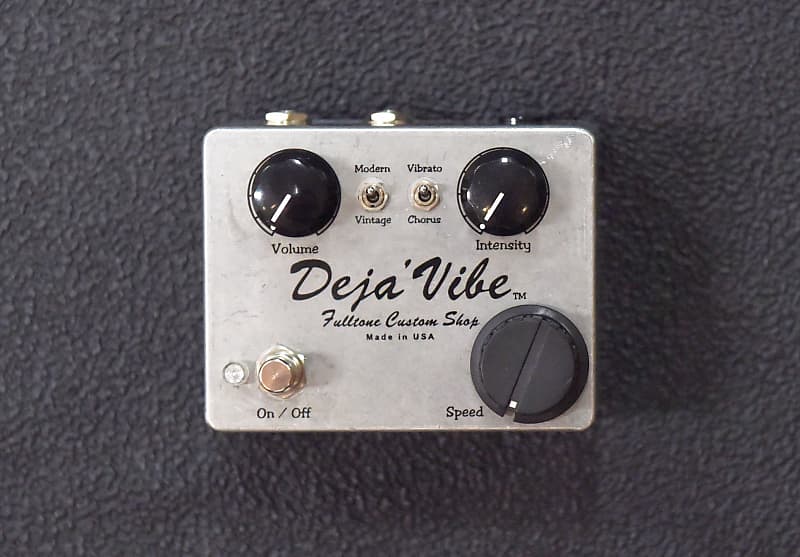 Fulltone Custom Shop Deja Vibe, Recent | Reverb