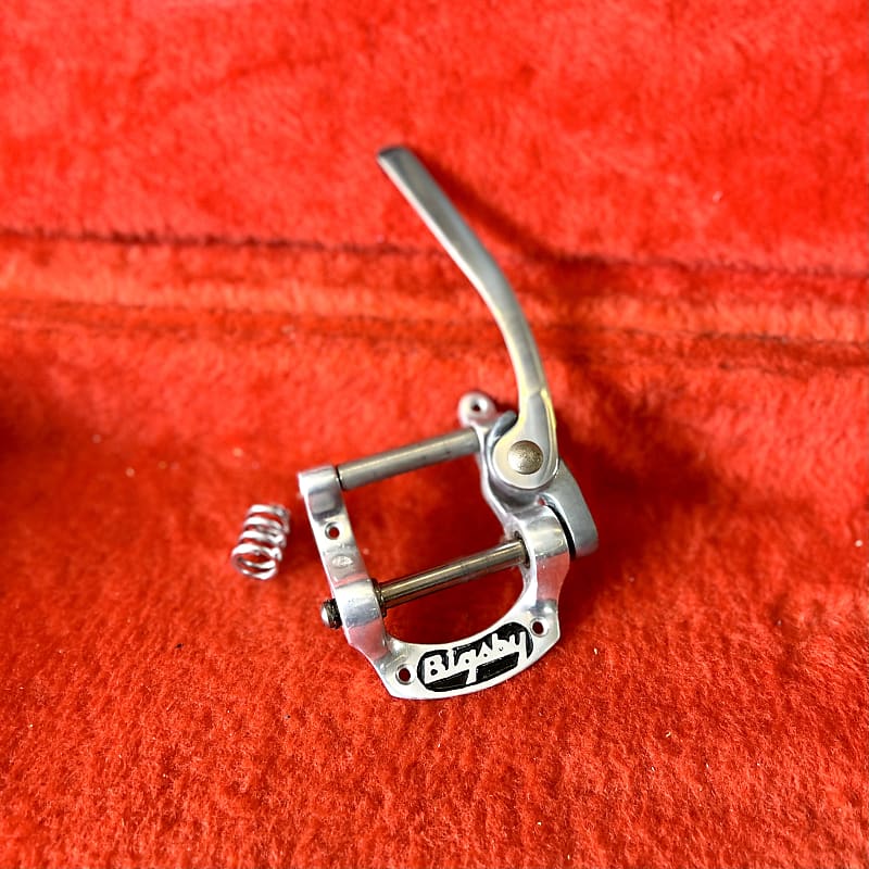 Vintage Bigsby B5 Vibrato Tailpiece - Chrome Original USA | Reverb