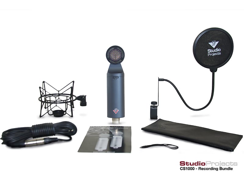 Studio Projects CS1000 PAK Cardioid Condenser Microphone Bundle image 1