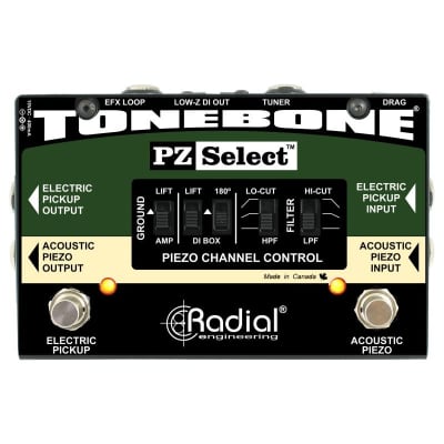 Reverb.com listing, price, conditions, and images for radial-tonebone-pz-select