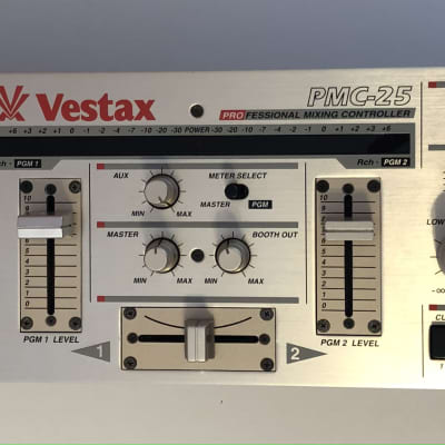 Vestax PMC-25 DJミキサー Vestax › PMC-25 › Mixer - Gearbase | DJResource