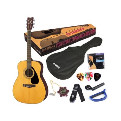 YAMAHA F310P NT Natural - Guitar Pack Kit con Accessori for sale