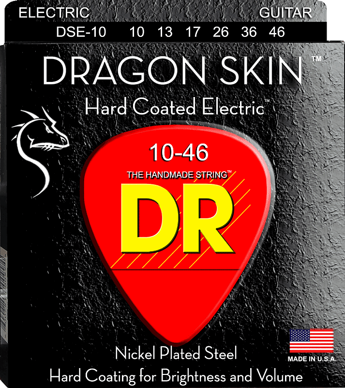 DR Strings Dragon Skin K3 Electric 10-46 image 1