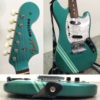 Fender Mustang 2000s Competition Ocean Turquoise Metallic image 3
