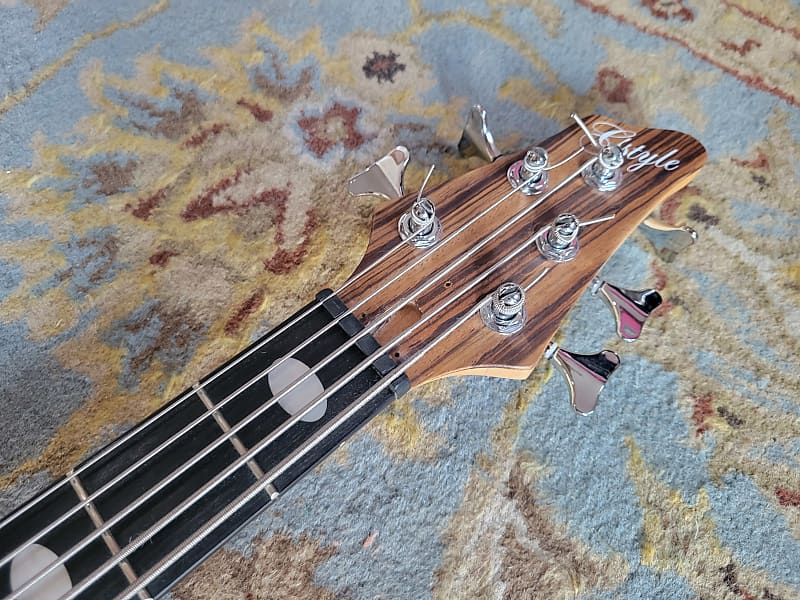 Modded Neck-Thru 5-string Left handed Electric Bass | Reverb