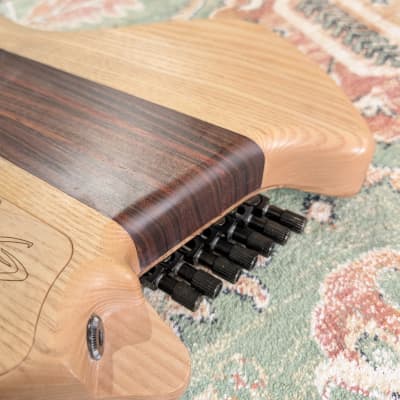 Skervesen Shoggie 7 FF NTB Neck Through - Ghost Green Tung Oil image 13