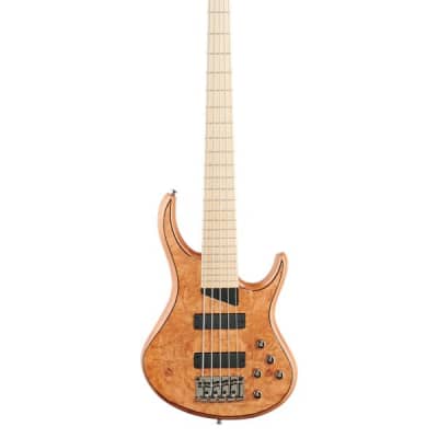 MTD Kingston Z5MP 5-String Bass Guitar Natural Gloss image 2