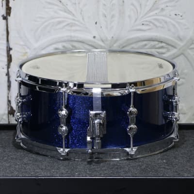 Sonor AQX Snare Drum 13X6in - Blue Ocean Sparkle image 2