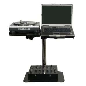 Odyssey LUNISPDB L-EVATION Heavy Duty Laptop and Pro Audio Gear Stand