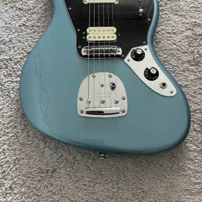 Fender Player Jaguar HS 2019 MIM Tidepool Blue Pau Ferro Fretboard Guitar image 2